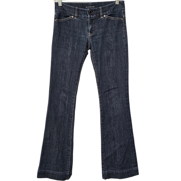 Elie Tahari Tailored Adena Jean, Dark Wash, size 0, *flawed see photo* - Picture 1 of 10